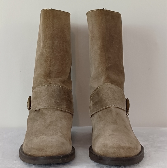 J. Crew Dixon Distressed Suede Boots - Picture 2 of 8